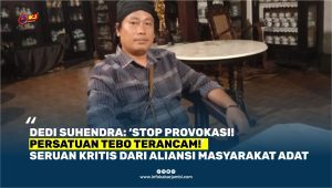 Kebencian SARA di Tebo? Dedi Suhendra: ‘Jangan Biarkan Tatanan Sosial Hancur!