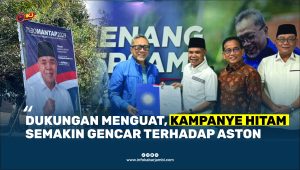 Popularitas Aspan-Wartono Terus Meroket, Black Campaign Makin Gencar