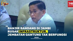 Banjir Bandang di Jambi Rusak Infrastruktur, Jembatan Gantung Tak Berfungsi