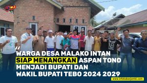 Warga desa Malako Intan siap Menangkan AsTon ( AsPan Tono ) Menjadi Bupati Dan Wakil Bupati Tebo 2024 2029