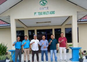 Wakil Ketua Komisi II DPRD Tebo Silaturahmi ke PT. TMA, Bahas Penyaluran CSR ke Desa-Desa Binaan
