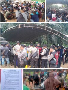 Ratusan Warga Sungai Bungur Duduki Lahan Sengketa, Tuntut Hak atas Lahan Skatol