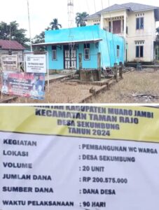 Diduga Ada Penyimpangan Dana Desa, Pemerintah Desa Sekumbung Bungkam