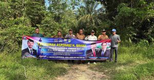 Desa Pasir Mayang-Balai Rajo Akan Miliki Jembatan Gantung, Anggota DPRD Tebo Suryadi, SE Tinjau Lokasi Pembangunan