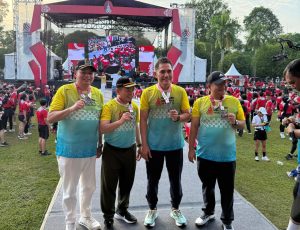 Lepas Ribuan Peserta Presisi Merdeka Run 2025, Wali Kota Maulana: “Ini Momen Kebersamaan Warga Jambi dalam Semangat Kemerdekaan”