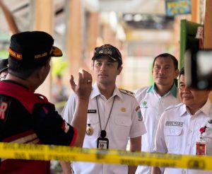 SMPN 20 Kota Jambi Terbakar, Wakil Wali Kota Diza Tinjau Langsung Lokasi