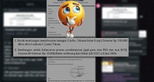 Beredar Surat Komite SMKN 6 Kota Jambi, Orang Tua Pertanyakan Iuran Bertajuk “Kesepakatan Bersama”