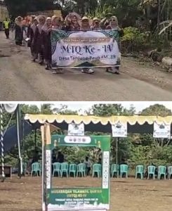 MTQ di Muaro Jambi Digelar Berskala Internal Desa,Dihadiri Oleh perangkat Desa Dan Salah Satu Anggota Dewan Putra Daerah Setempat 