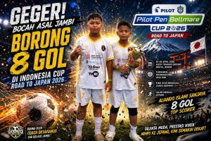 Menuju Jepang! Bocah Jambi Cetak 8 Gol, Lawan Dibuat Gemetar