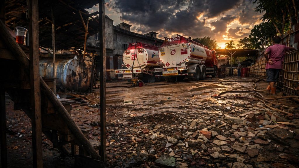 Gudang Penimbunan BBM Ilegal Diduga Milik Sibarani di Kota Jambi – Polda Jambi Siap Tindak Lanjuti