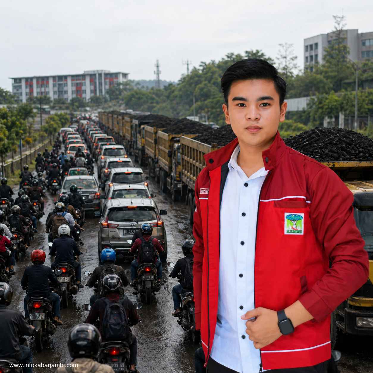 Kemacetan Mendalo Masuk Fase Krisis, Azizul: Jalan Jambi-Mendalo Sudah Berstatus “Gagal”