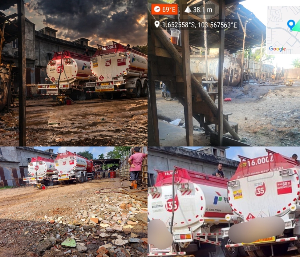 Diduga Gudang BBM Ilegal di Bagan Pete Jambi Kembali Beroperasi, Nama Pengusaha Berinisial SB Mencuat Polda Jambi Diminta Bertindak 